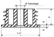 elements-de-reglage-embouts-taraudes-embouts-taraudes-pour-tubes-rectangulaires-filets-plastique-pa